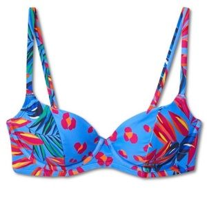 TABITHA BROWN x TARGET Tropical Underwire Swim Bikini Top